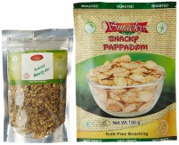 Smackys Moong Jor with Snacky Pappadom, 150g+150g 